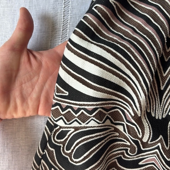 BCBG Maxazria Halter Mosaic Mesh Mini Dress - Picture 8 of 16